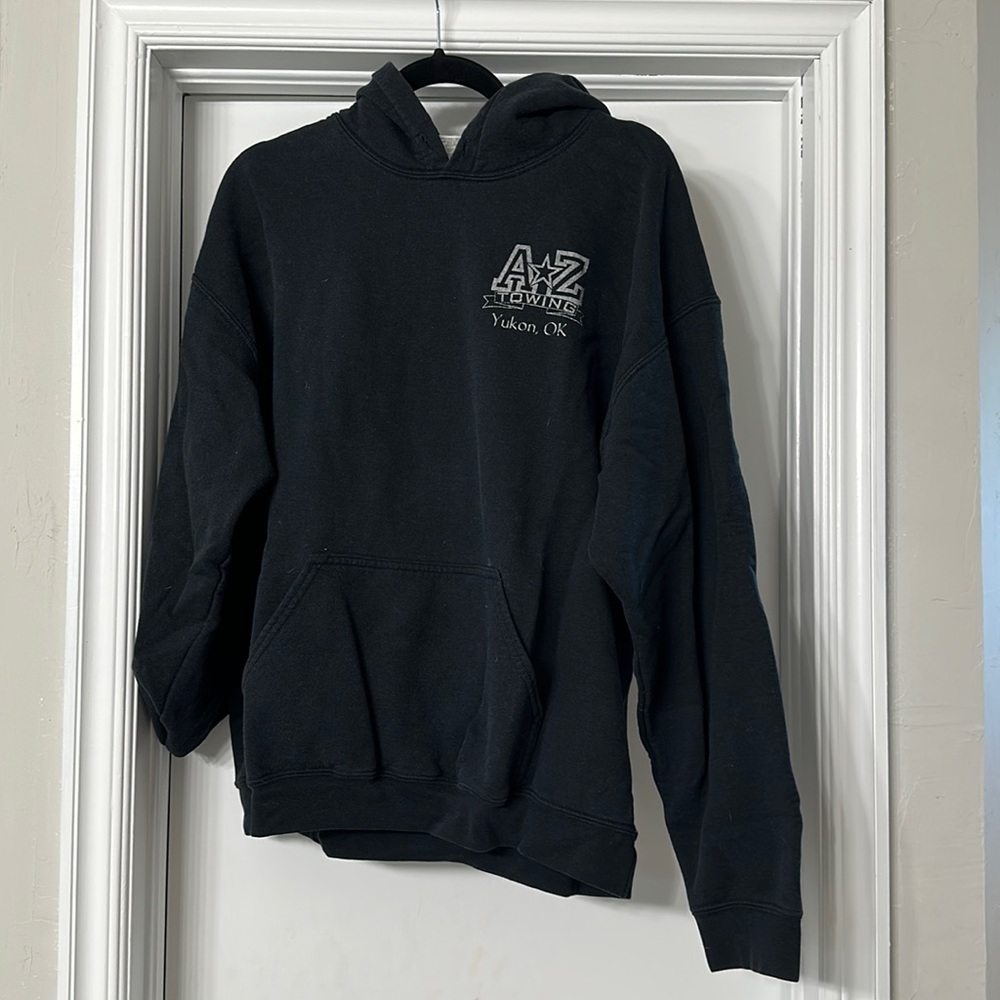 old hoodie
